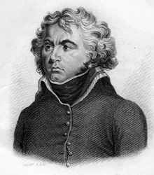 Jean - Baptiste Kléber (1753-1800), general francês - em "Retratos de generais franceses seguindo as vitórias e conquistas dos franceses". Gravado por Ambroise Tardieu em 1818. Colecção Stella.