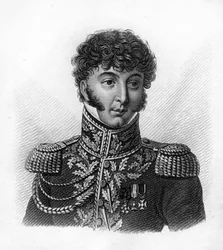 Jean Marie Marie Pierre François Lepaige Doursenne Dorsenne (1774-1812) - em "Retratos dos generais franceses após as vitórias e conquistas dos franceses". Gravado por Ambroise Tardieu em 1818. Colecção Stella.