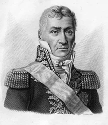 Louis Friant (1758-1829) - em "Retratos dos generais franceses após as vitórias e conquistas dos franceses". Gravado por Ambroise Tardieu em 1818. Coleção Stella.