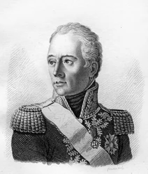 Louis Marie Turreau de Garambouville (1756-1816), general francês - em "Retratos de generais franceses após as vitórias e conquistas dos franceses". Gravado por Ambroise Tardieu em 1818. Colecção Stella.