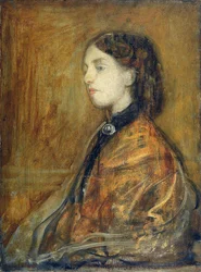 Gwen John (1876-1939) (óleo sobre tela)