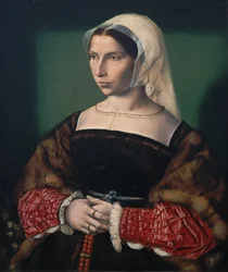Retrato de Anne Stafford, c.1535 (óleo sobre painel)