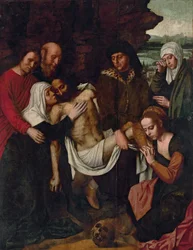 A lamentação sobre o Cristo morto


















"
