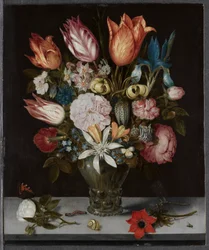 Flowers in a Glass, 1606.
