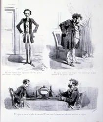 ilustração para A Arte de engordar e perder peso