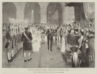 O casamento real em Berlim, Torch-Dance no Royal Palace