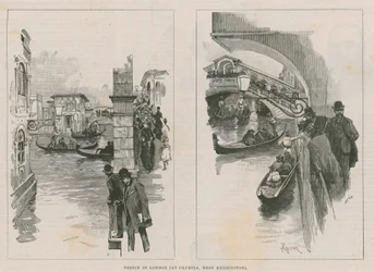 Veneza, em Londres, em Olympia, West Kensington