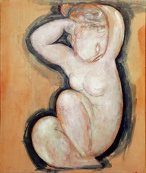 Caritides. Pintura de Amedeo MOGILIANI (1884-1920)