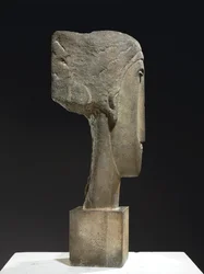 Cabeça, c.1910-12 (calcário)
