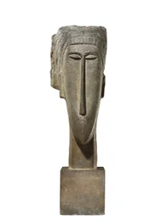 Cabeça, c.1910-12 (calcário)