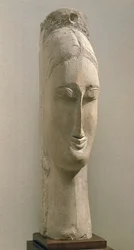 Cabeça de uma mulher