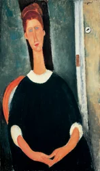 Jeanne Hébuterne (óleo sobre tela)