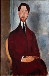 Leopold Zborowski - retrato de Leopold Zborowski