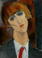 Madame Kisling, c. 1917 (óleo sobre tela)