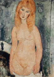 Nu de pé, c. 1917-18