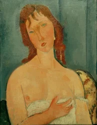 Retrato de uma jovem mulher