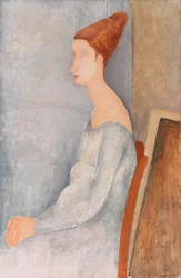 Retrato de Jeanne Hébuterne (Retrato de Jeanne Hébuterne)