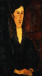 Retrato de Madame Zborowska; Ritratto di Mne Zborowska, 1917