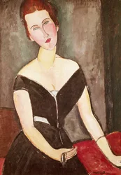 Retrato de Madame Georges Van Muyden, de Amedeo Modigliani (1884-1920), óleo sobre tela