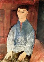Retrato de Moise Kisling Seduto