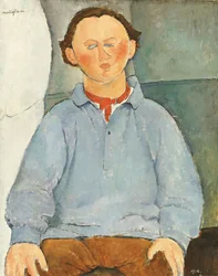 Retrato de Oscar Miestchanioff, c.1916
