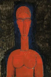 Busto Vermelho, Cariátide, 1913