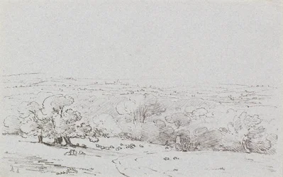 Abordagem de transporte para Bromley Hill, c.1803 (gravura)