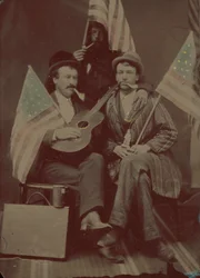 Retrato de três homens