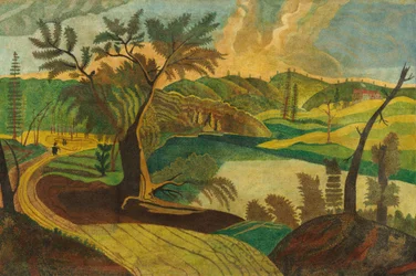 Paisagem estilizada