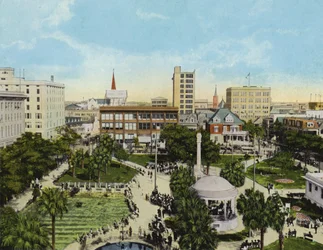 Hemming Park do Hotel Windsor, Jacksonville, Flórida (foto)