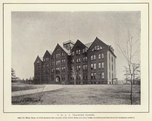 Springfield, Massachusetts: Escola de Treinamento YMCA (foto a p/b)