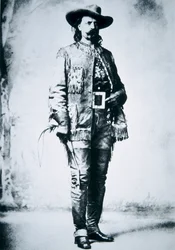 Buffalo Bill Cody (1846-1917) (foto a p/b)