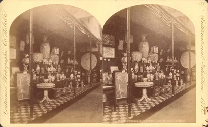 Coleção de vasos, urnas e biombos japoneses, Pavilhão Japonês, Exposição Internacional do Centenário