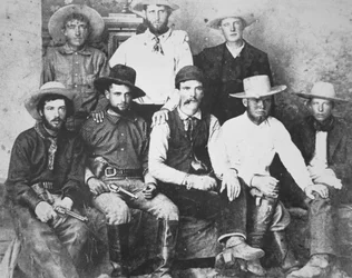 Cowboys of the XIT Ranch, Texas, c.1890 (foto a p/b)