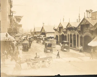Delaware Avenue, ao norte da Market Street (impressão de albúm)