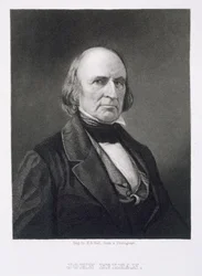 John McLean (1785-1861) gravado por Henry Bryan Hall (1808-84) depois de uma fotografia