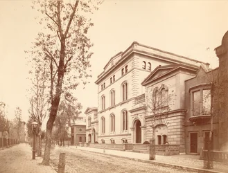 Joseph Harrison Residence, 227 South 18th, East Rittenhouse Square, 1866 (impressão de albume)
