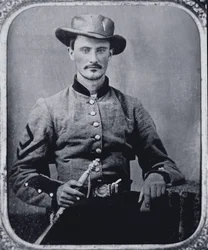 Marmaduke Marshall, Soldado Confederado do Exército (foto a p/b)