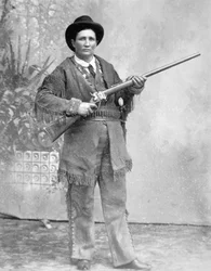 Martha Jane Cannary (Calamity Jane) (1852-1903) (foto a p/b)