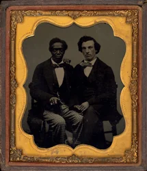 Retrato de dois homens,c. 1860 (foto)