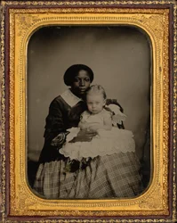 Retrato de mulher e criança,c. 1860 (foto)