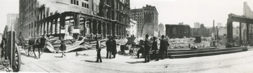 São Francisco após o terremoto de 1906