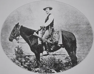 Sargento James B. Gillett (foto a p/b)