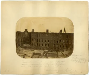 Quartel e Desfile do Oeste, Batalha do Forte Sumter, 15 de abril de 1861
