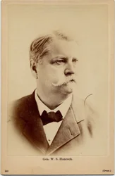 Winfield Scott Hancock (1824-86), general do Exército dos Estados Unidos, fotografia de B. B. Russell, Boston