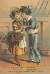 Anúncio para Higgins German Laundry Soap, c.1880