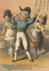 Anúncio para Higgins German Laundry Soap, c.1880