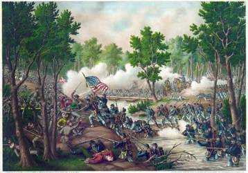 Guerra Civil Americana (1861-1865): batalha de Spotsylvania Court House de 9 a 12 de maio