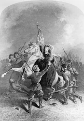 Annie Etheridge Hooks (1839-1913) ilustração do trabalho das mulheres na guerra civil