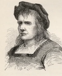 Christopher Columbus, de "Uma Breve História dos Estados Unidos", publicado pela AS Barnes und Co. em 1885
